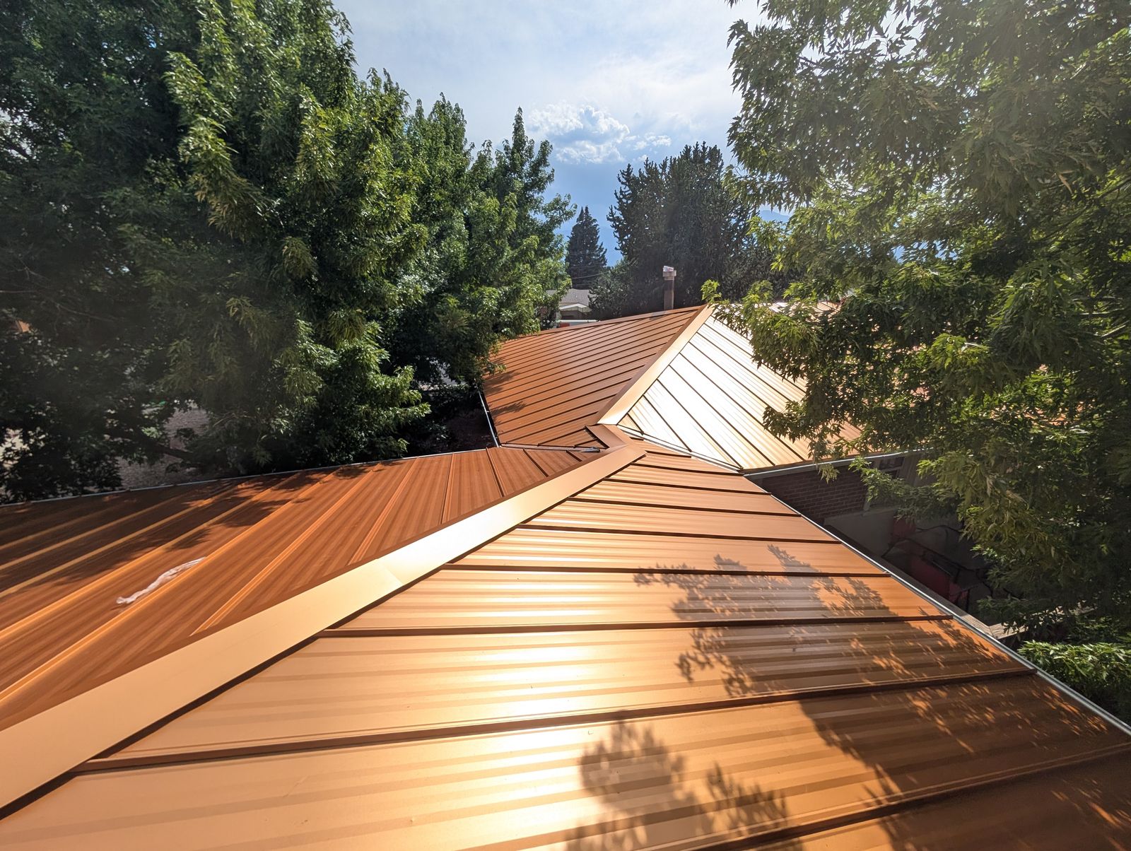Metal Roofing project in Colorado Springs by Fixins Roofing and Restoration