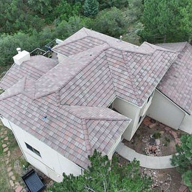 Tile roof by Fixins in Peregrine, Colorado Springs